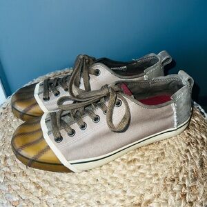Sorel Sentry Dune Canvas Sneakers